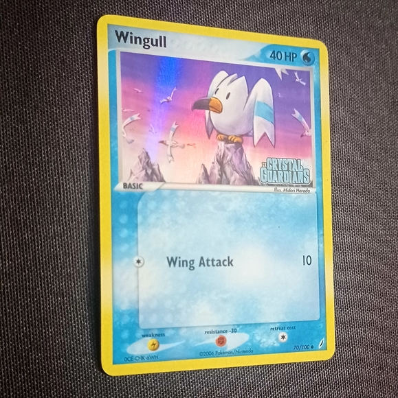 Pokémon HOLO Card Wingull 70/100 MINT Condition - Picture 4 of 7